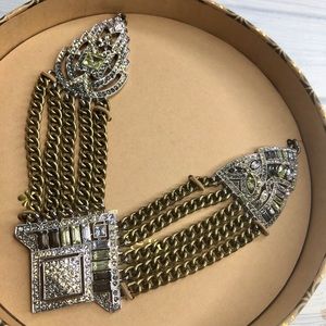 Chloe Isabel Art Deco chain swag necklace